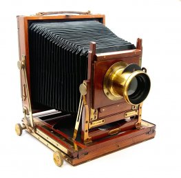 Houghtons Triple Victo Half Plate Camera, c.1900 #9664
