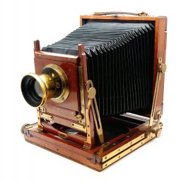 Houghtons Triple Victo Half Plate Camera, c.1900 #9664