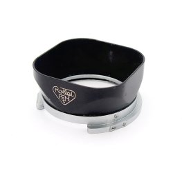 Rolleiflex Bayonet 111 Hood & Yellow Filter, Cased #10924