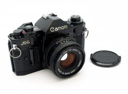 Canon A-1 with 50mm F1.8 FD Mint- #9619