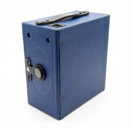 Ensign E.29 6x6cm Box Camera in Blue, Boxed #9963M