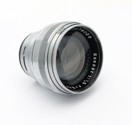 Zeiss Sonnar 5cm F1.5 for Contax Rangefinder #11202
