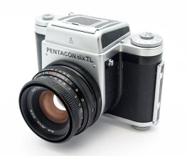 Pentacon Six TL w/ Zeiss Biotar 80mm F2.8 MC Lens #10806