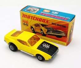 Matchbox Superfast No.44 Boss Mustang Mint & Boxed #9558