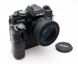 Minolta X-700 35mm SLR with 50mm F1.7 + Motordrive #9846