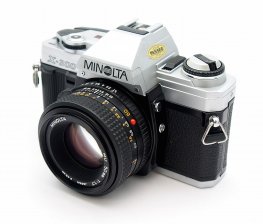 Minolta X-300 35mm SLR with 50mm F1.7 MD Lens #10064