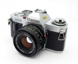 Canon AV-1 with 50mm F1.8 FD #10181