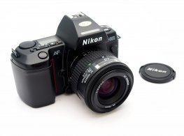 Nikon F801 35mm AF SLR + Nikkor 35-70mm, Mint, New in Box #9648