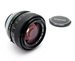 Canon 55mm F1.2 S.S.C Lens in FD Mount #10875