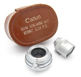 Canon 28mm F3.5 Serenar Lens in L39 Mount #11060