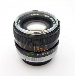 Canon 50mm F1.4 FD Standard Lens #9800