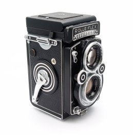 Rolleiflex 3.5F 6x6cm, Xenotar, CLA, Mint- #11126