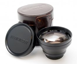 Nikon Nikkor-Tele F4 85/48 Nikkorex Lens, Mint in Case #8643
