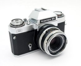 Zeiss Ikon Icarex 35 with Carl Zeiss Tessar 50mm F2.8 #11109