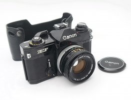 Canon EF + 50mm F1.8 Mint- #11212