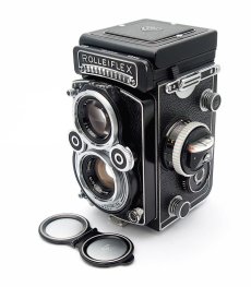 Rolleiflex 3.5F 6x6cm, Xenotar, CLA, Mint- #11126