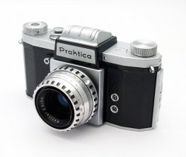 Praktica 1950 35mm SLR with 50mm F2.9 Meritar #10166