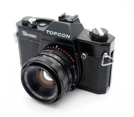 Topcon Unirex 35mm SLR with UV Topcor 50mm F2 #11003