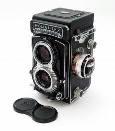 Rolleiflex T 6x6cm TLR with Tessar #10034