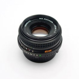 Minolta MD Rokkor 45mm F2 Lens #11047