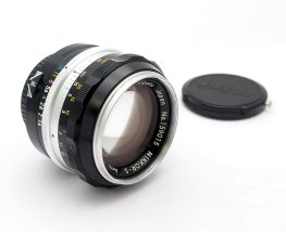 Nikon Nippon Kogaku 5.8cm F1.4 Nikkor-S Pat Pending Lens #10777
