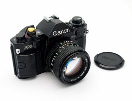 Canon A-1 with 50mm F1.4 FD Mint- #11104