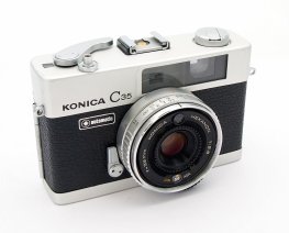 Konica C35 Automatic, 35mm Rangefinder, Mint- #10782