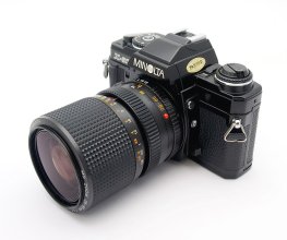 Minolta X-500 35mm SLR with 28-85mm MD Lens #10822