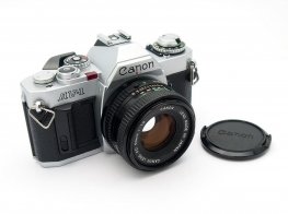 Canon AV-1 with 50mm F1.8 FD #10181