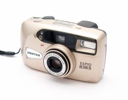 Pentax Espio 838S, 35mm Point & Shoot, Mint & Box #10785M