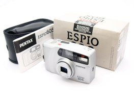 Pentax Espio 60S, 35mm Point & Shoot, Mint & Box #10783M