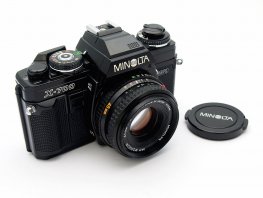 Minolta X-700 35mm SLR with 45mm F2, Mint- #10233