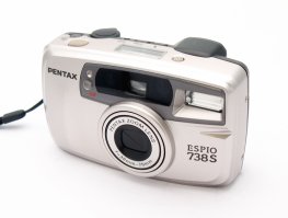 Pentax Espio 738S, 35mm Point & Shoot, Mint & Box #10784