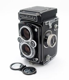 Rolleiflex MXEVS 6x6cm TLR with Tessar #11142