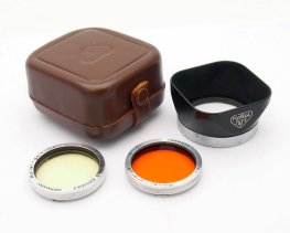 Rolleiflex Bayonet 1 Lens Hood & Filters Set #11006