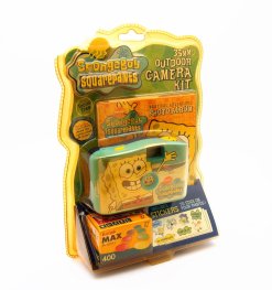 Vintage Sponge Bob Camera, c.1990's, Unopened #10762