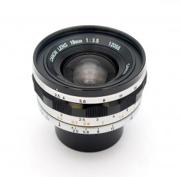 Canon 19mm F3.5 Lens & Finder in L39 #9796