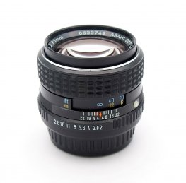 Pentax 85mm F2 SMC PKM, Mint & Cased with Hood #10469