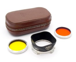 Rolleiflex Bayonet II Lens Hood & Filters Set #10602