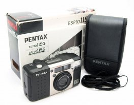 Pentax Zoom 115G, 35mm Point & Shoot, Mint- & Boxed #9771m
