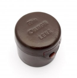 Canon 50mm L39 Leather Lens Case #10512