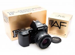 Nikon F801 35mm AF SLR + Nikkor 35-70mm, Mint, New in Box #9648