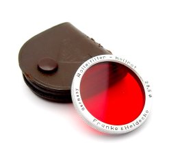 Rolleiflex Bay 1 Red Filter, Case #10939