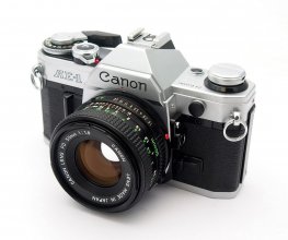 Canon AE-1 with 50mm F1.8 FD #10172