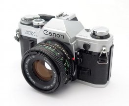 Canon AE-1 with 50mm F1.8 FD, New Light Seals #11164