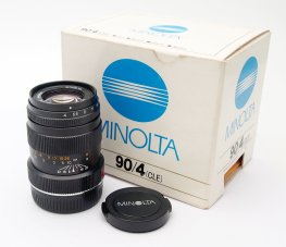 Minolta M-Rokkor 90mm F4 Leica M, Mint & Boxed #10562