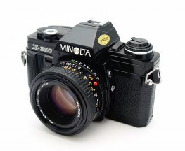 Minolta X-300 35mm SLR with 50mm F1.7 MD Lens #9347