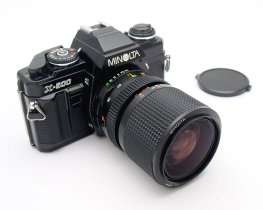 Minolta X-500 35mm SLR with 28-85mm MD Lens #10822
