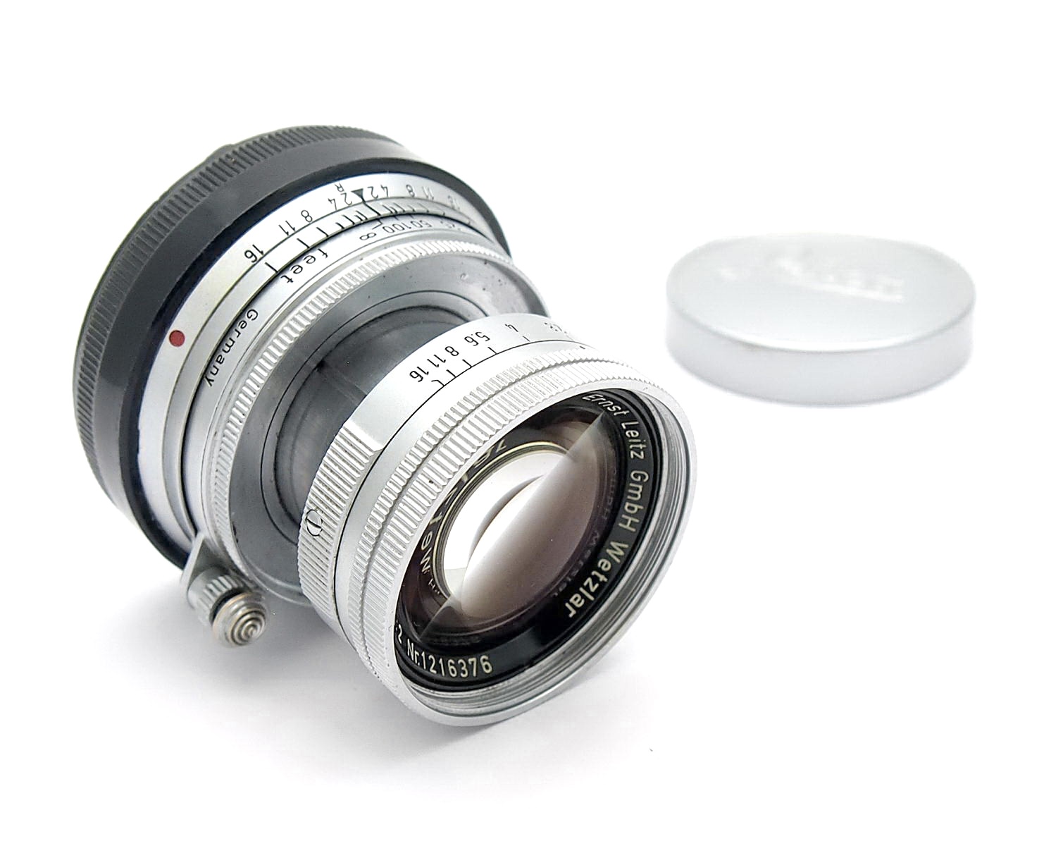 Leica 5cm F2 Summicron-M Collapsible, c.1953 #10370