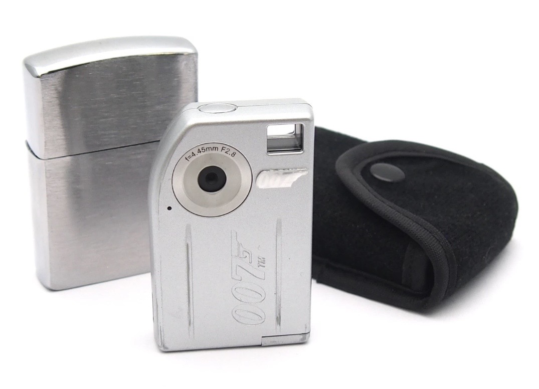 James Bond JB1 OO7 Zippo Lighter Digital Dream Camera #11068m